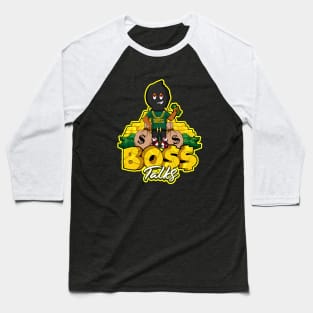 Boss Talks With Gold Bars Baseball T-Shirt